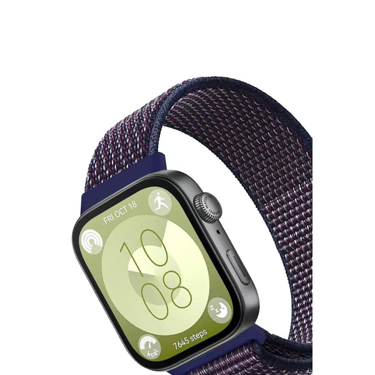 Fit 4 Hasırlı Cırtcırtlı Kordon - Mavi-Beyaz