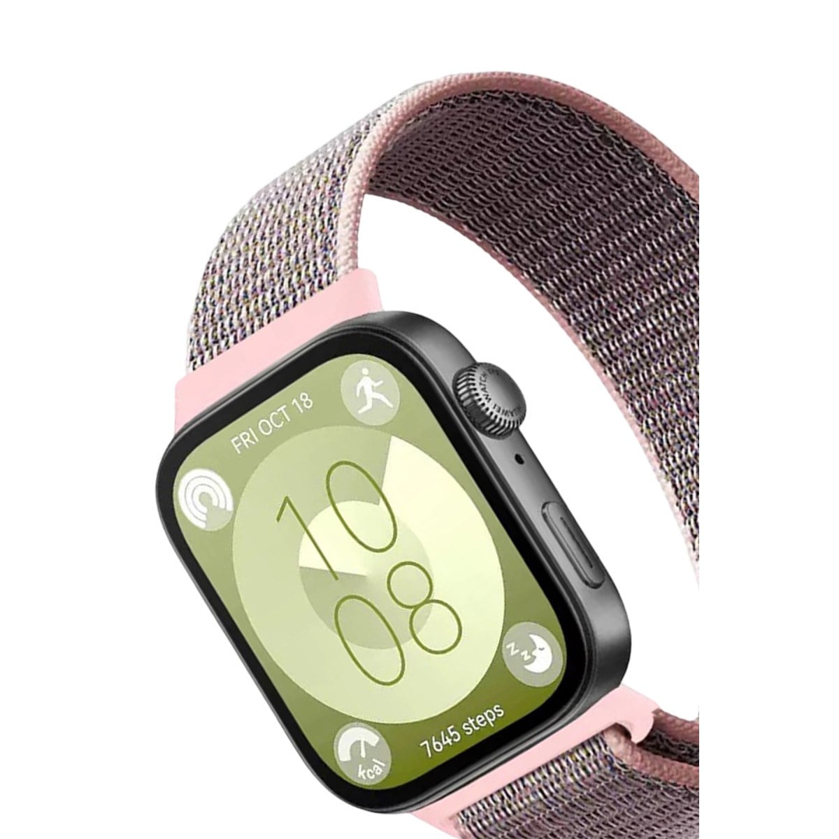 Fit 4 Hasırlı Cırtcırtlı Kordon - Pembe