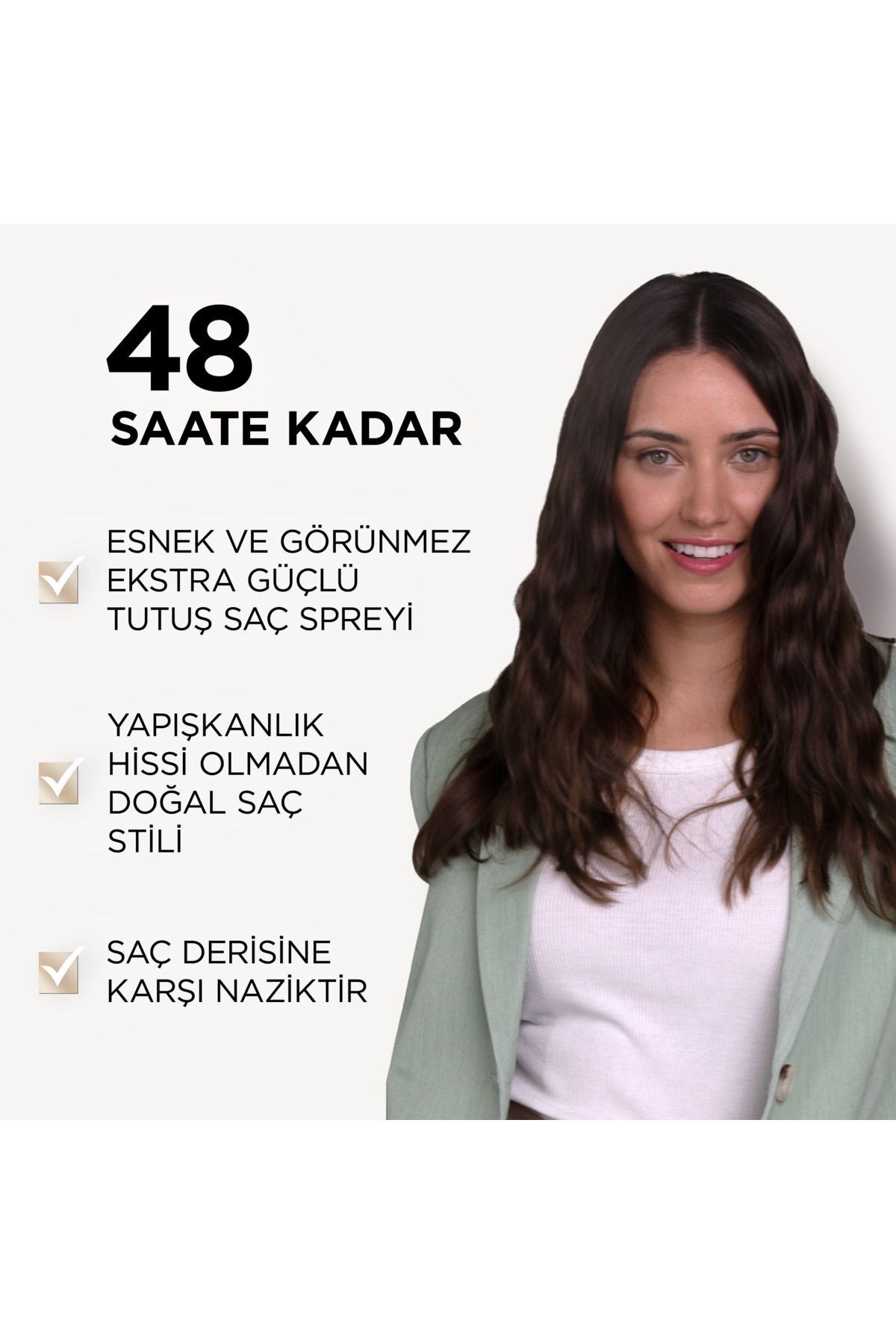 flex Invisible Hold Görünmez Tutuş Sağlayan Saç Spreyi Extra Strong Hold 250 ml - 4/5 Hold