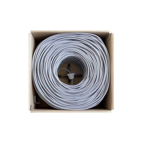 FNW-CAT622 305MT 0.50MM 24AWG CAT6 UTP KABLO GRİ