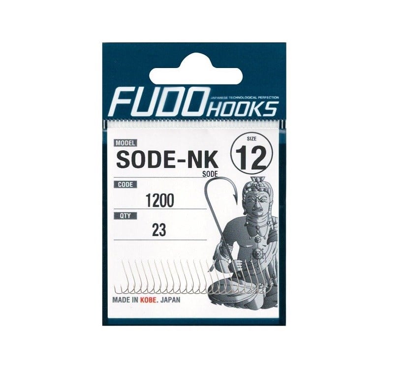Fudo 1201 Sode Black Nikel İnce Olta İğnesi - NO-6