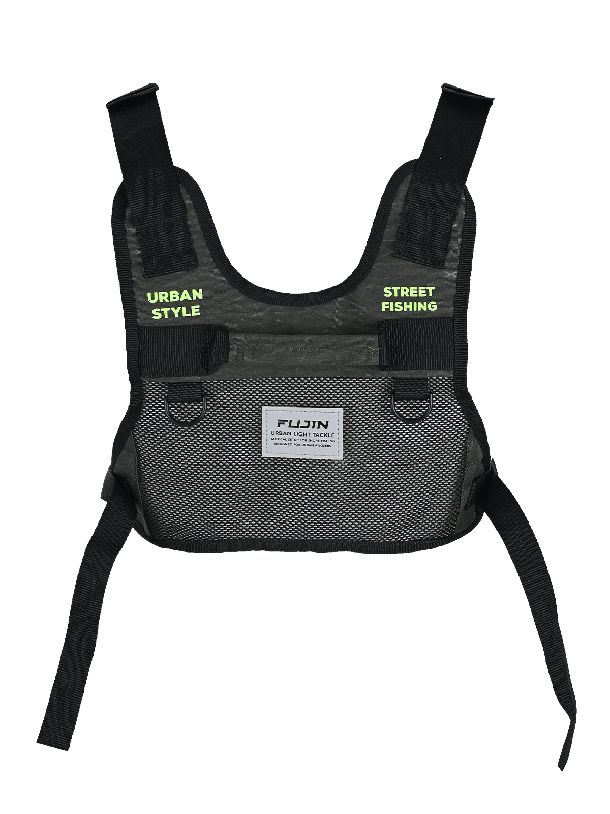 Fujin Aji Vest Tactical Khaki Balıkçı Çantası