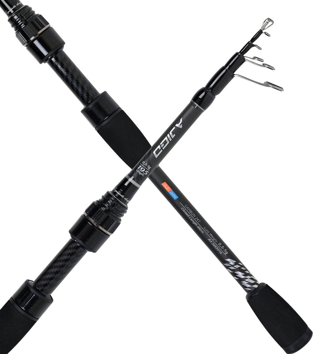 Fujin Ajigo 195cm 05-5gr Teleskopik LRF Kamışı