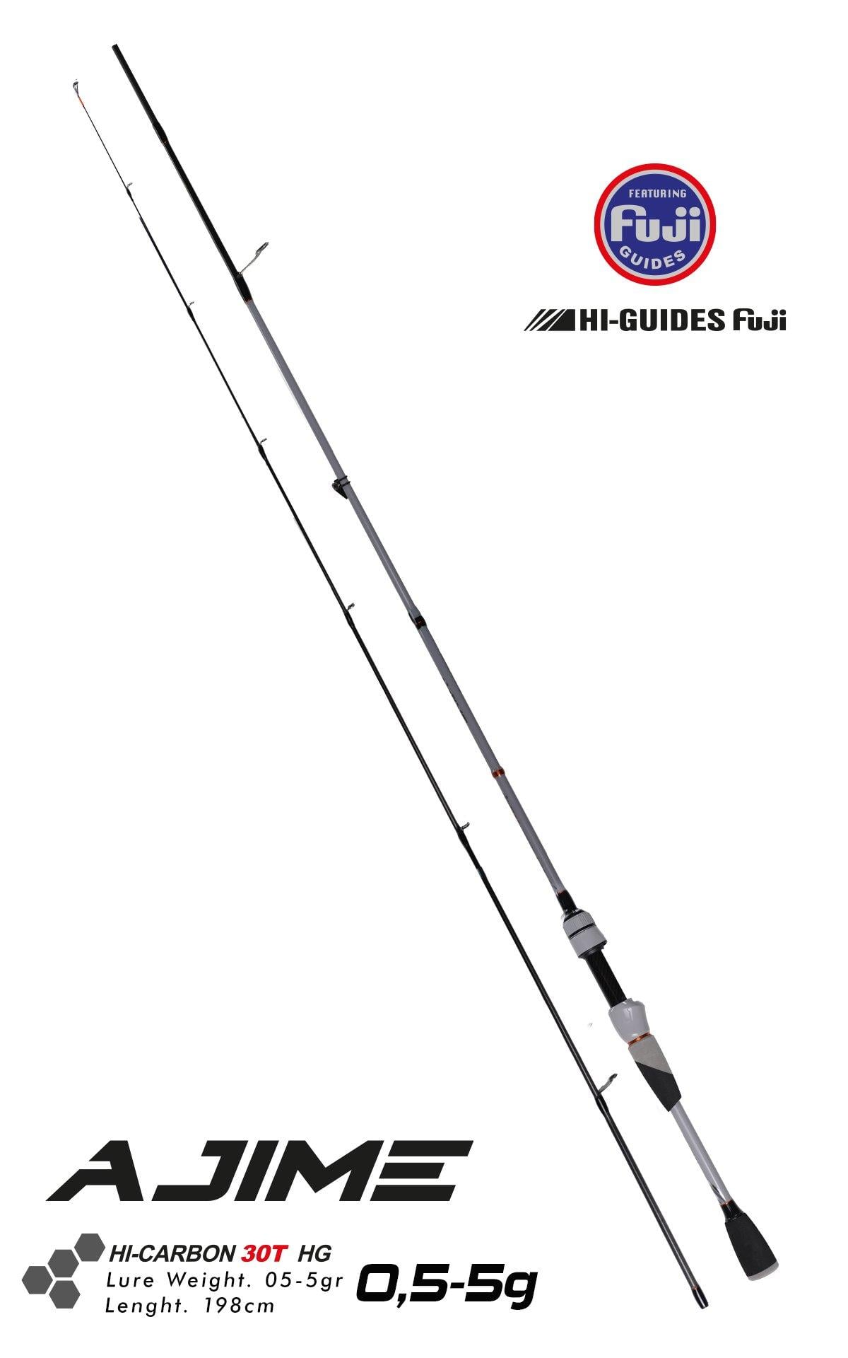 Fujin Ajime 198cm 05-5gr LRF High Carbon 30-t HG Olta Kamışı FAJ-662UL