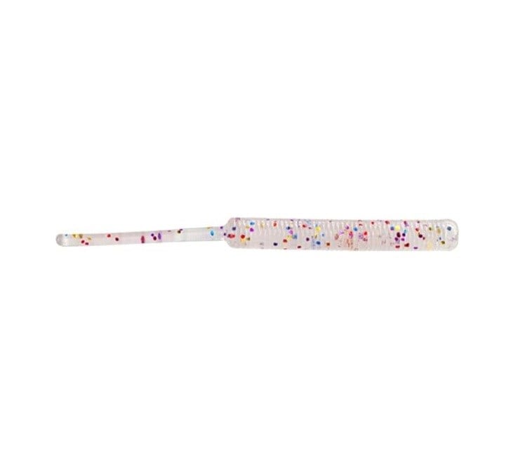 Fujin Baby Worm 5.2cm Floating LRF Silikonu - RAINBOW GLITTER
