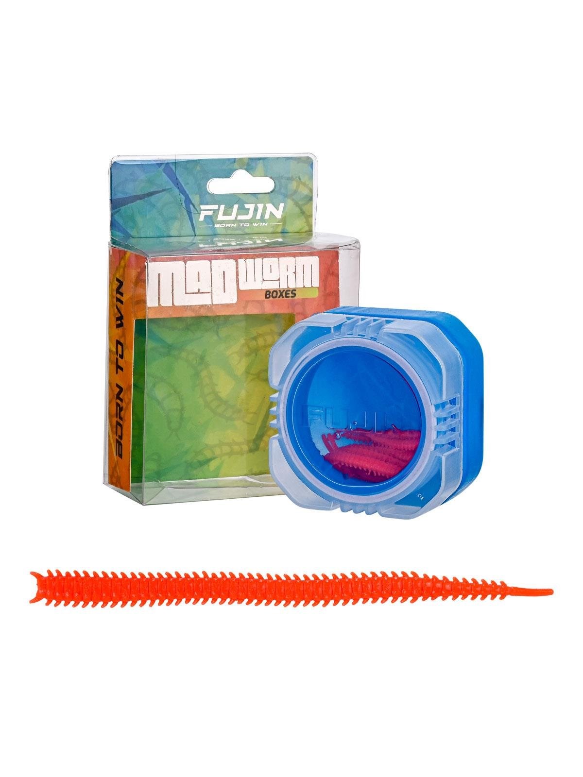 Fujin Mad Worm 9cm Saklama Kutulu LRF Silikonu