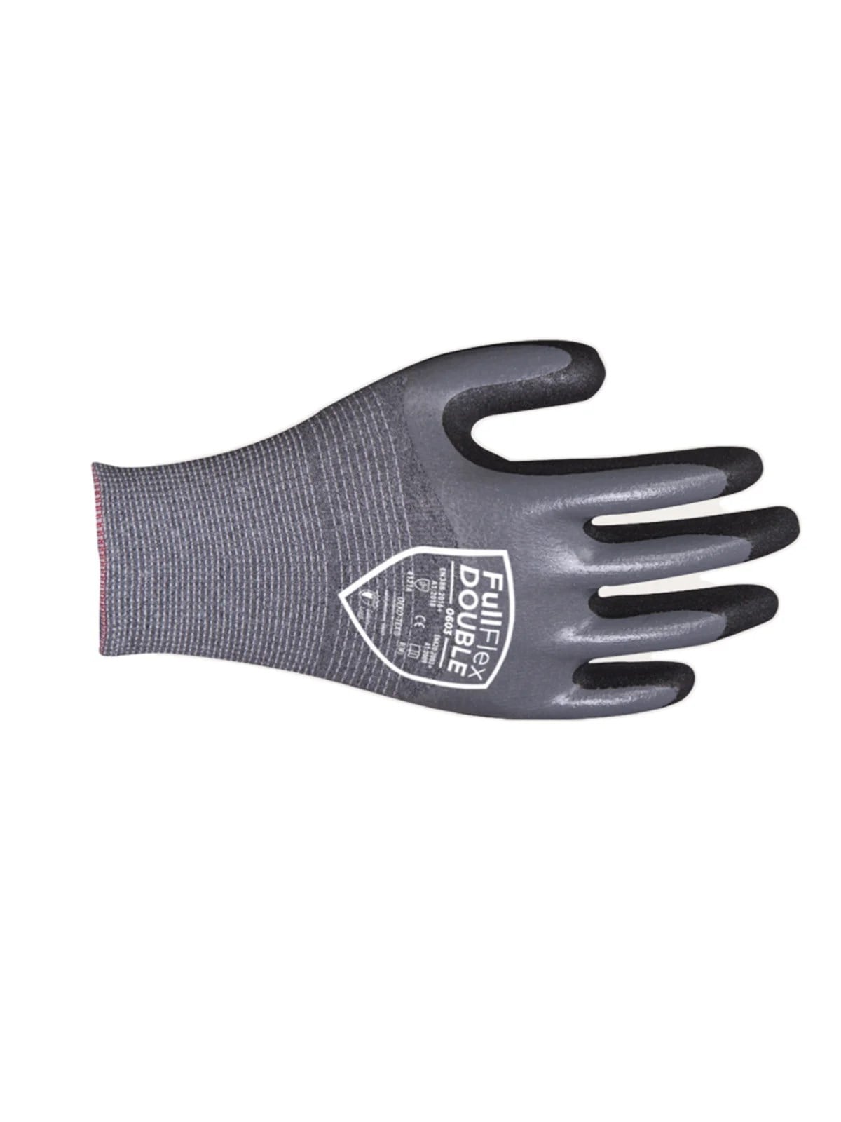 FullFlex DOUBLE 0603 3/4 Kaplı Nitril Eldiven XL - No: 10