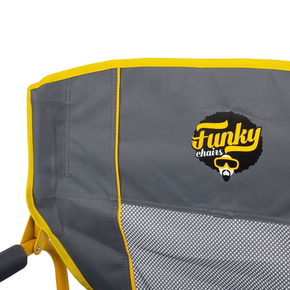 Funky Chairs Extra Katlanabilir XL Kamp Koltuğu Sarı