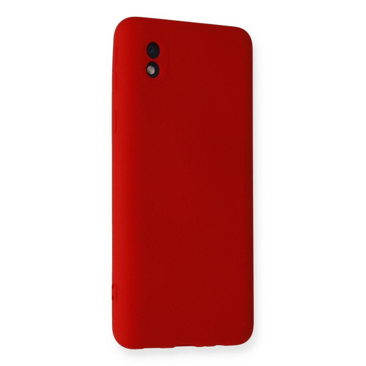 Galaxy A01 Core Kılıf Nano içi Kadife Silikon - Kırmızı