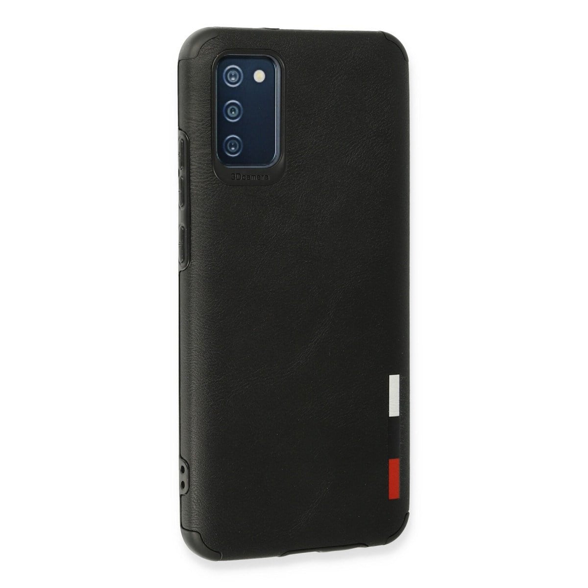 Galaxy A02S Kılıf Loop Deri Silikon - Siyah