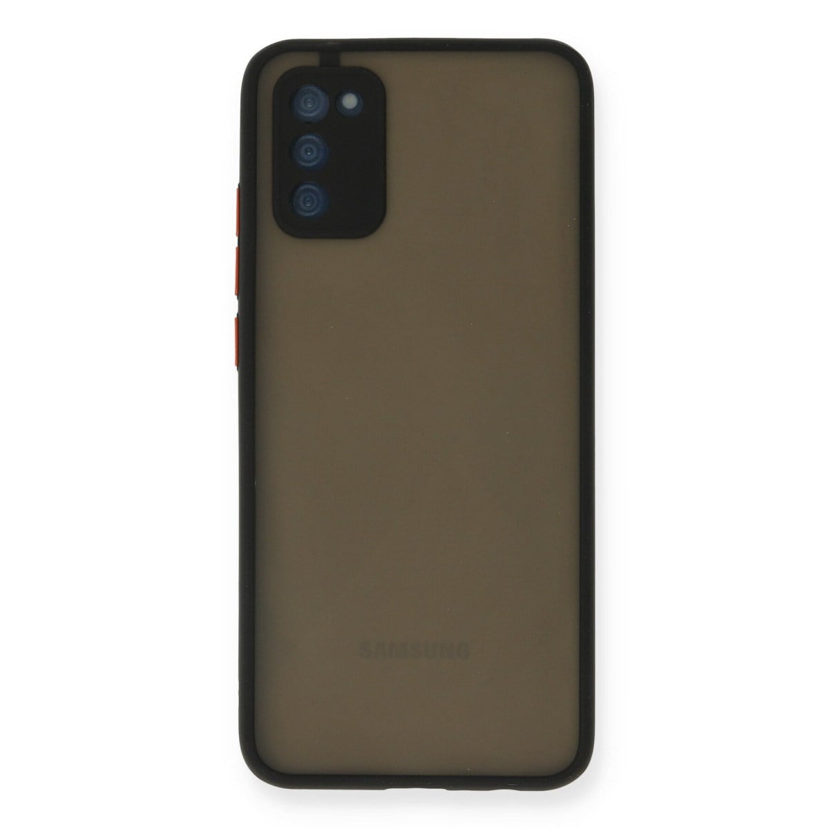 Galaxy A02S Kılıf Montreal Silikon Kapak - Siyah
