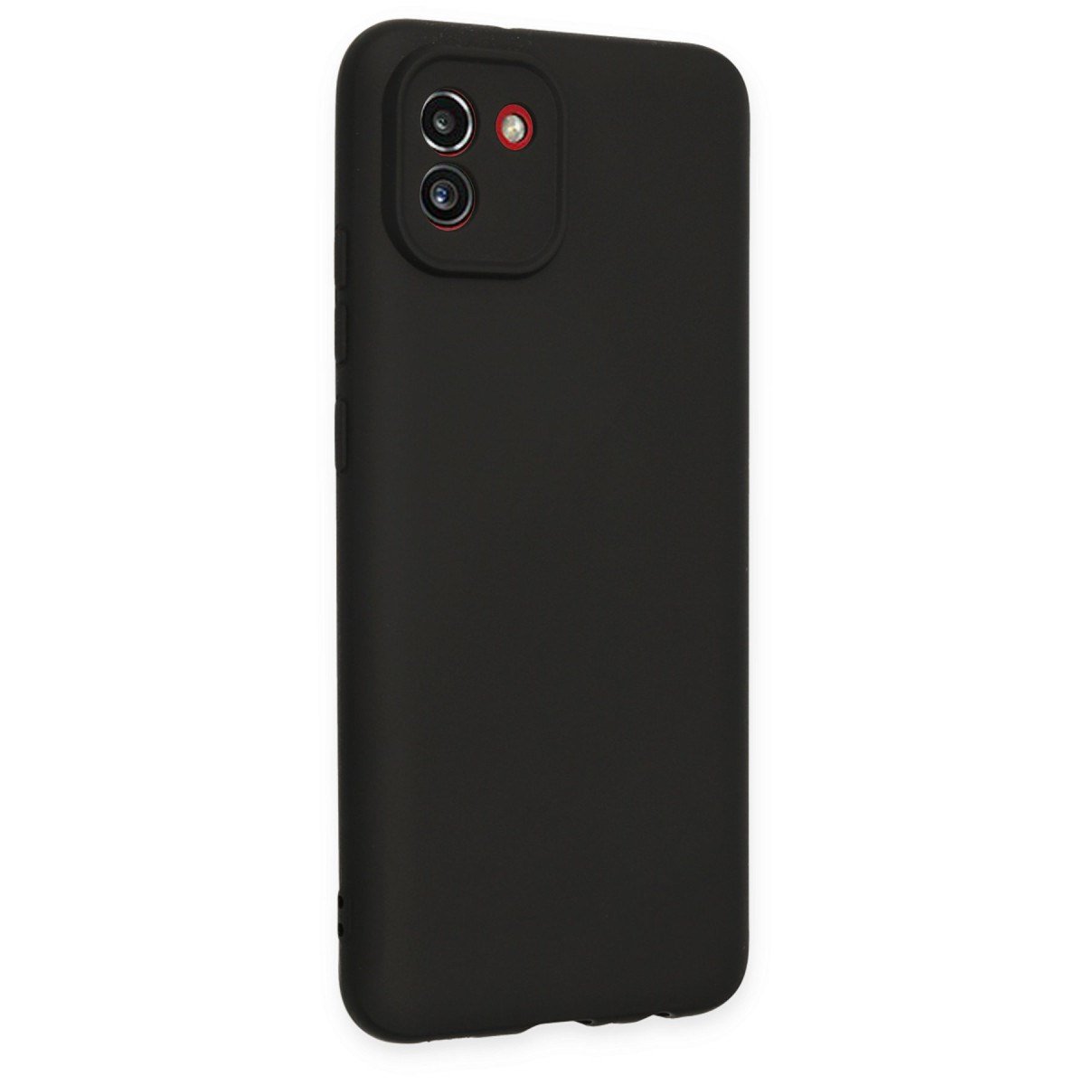 Galaxy A03 Kılıf First Silikon - Siyah
