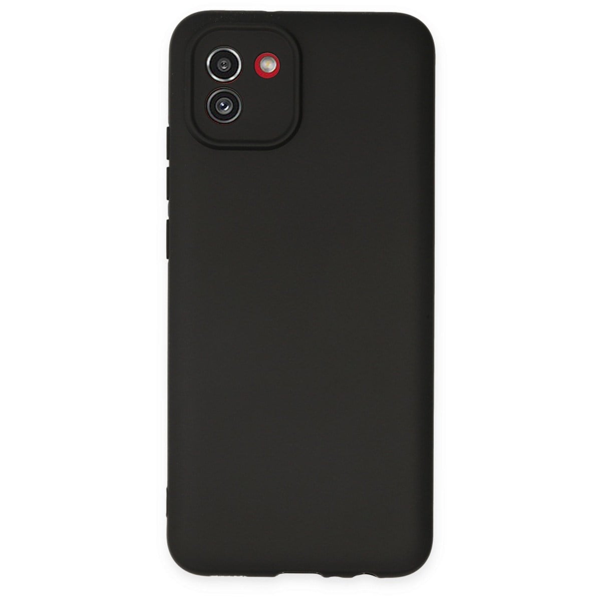 Galaxy A03 Kılıf First Silikon - Siyah
