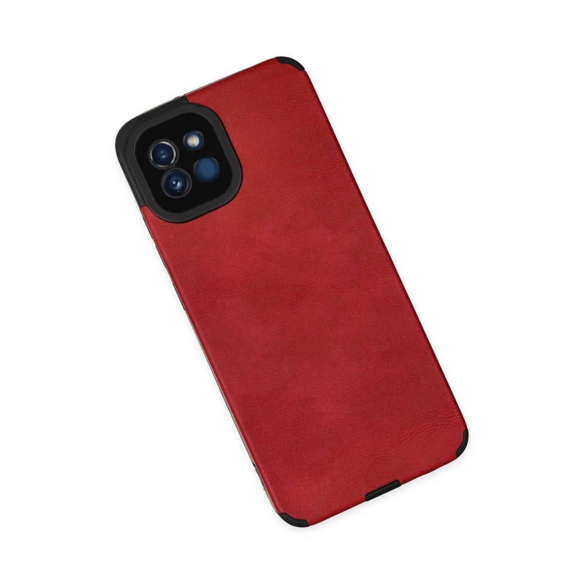 Galaxy A03 Kılıf Loop Deri Silikon - Kırmızı