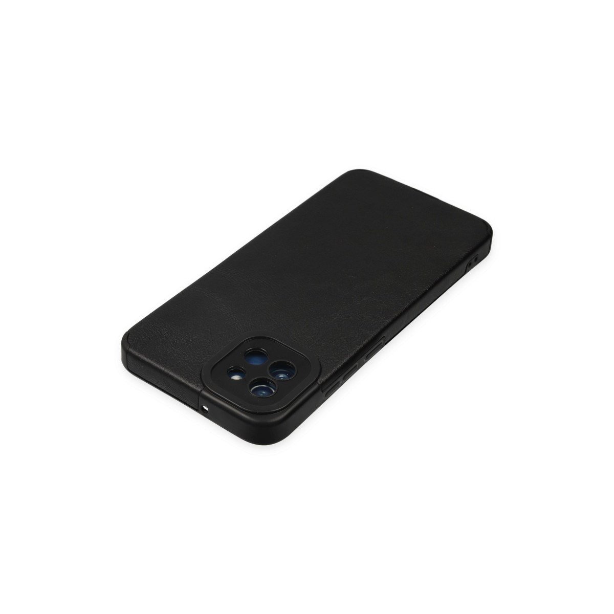Galaxy A03 Kılıf Loop Deri Silikon - Siyah