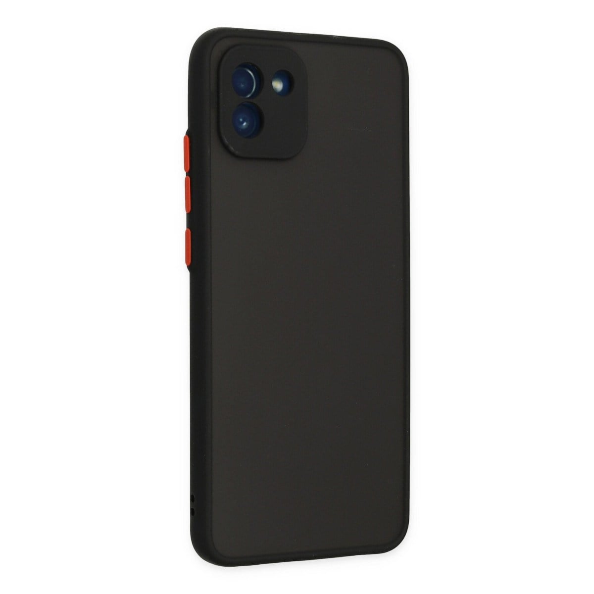 Galaxy A03 Kılıf Montreal Silikon Kapak - Siyah