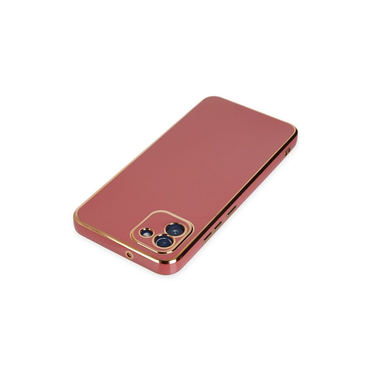 Galaxy A03 Kılıf Volet Silikon - Kırmızı