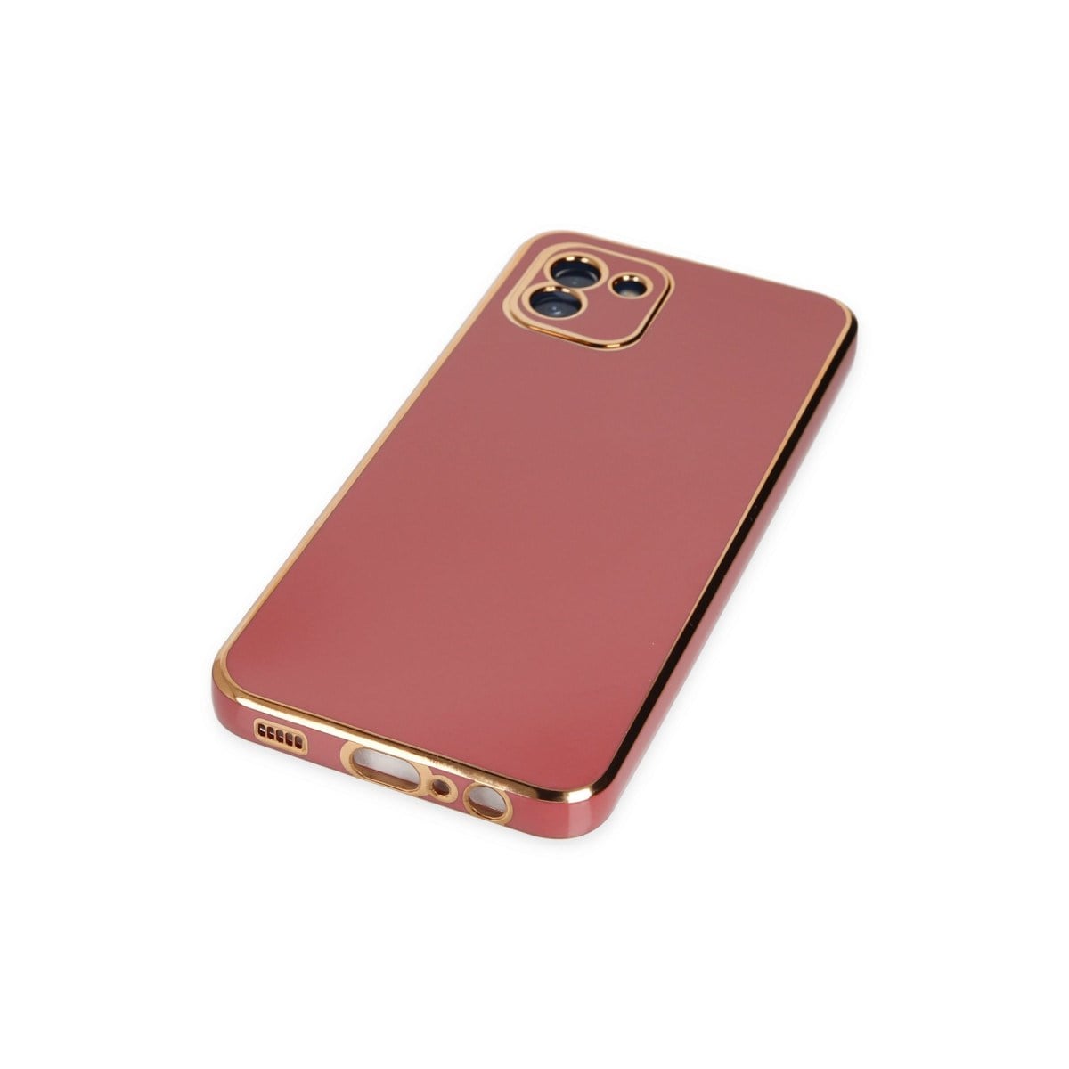 Galaxy A03 Kılıf Volet Silikon - Kırmızı