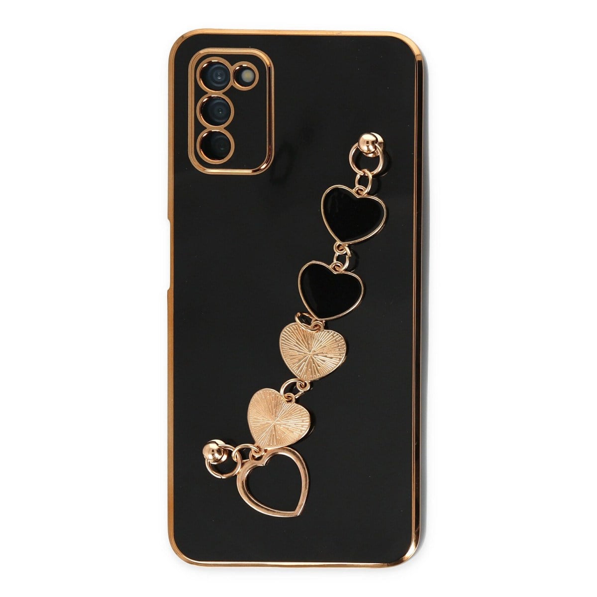 Galaxy A03S Kılıf Esila Silikon - Siyah