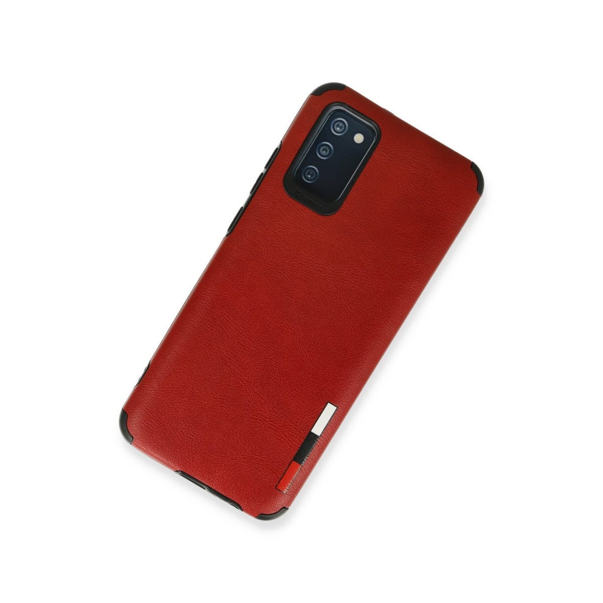 Galaxy A03S Kılıf Loop Deri Silikon - Kırmızı