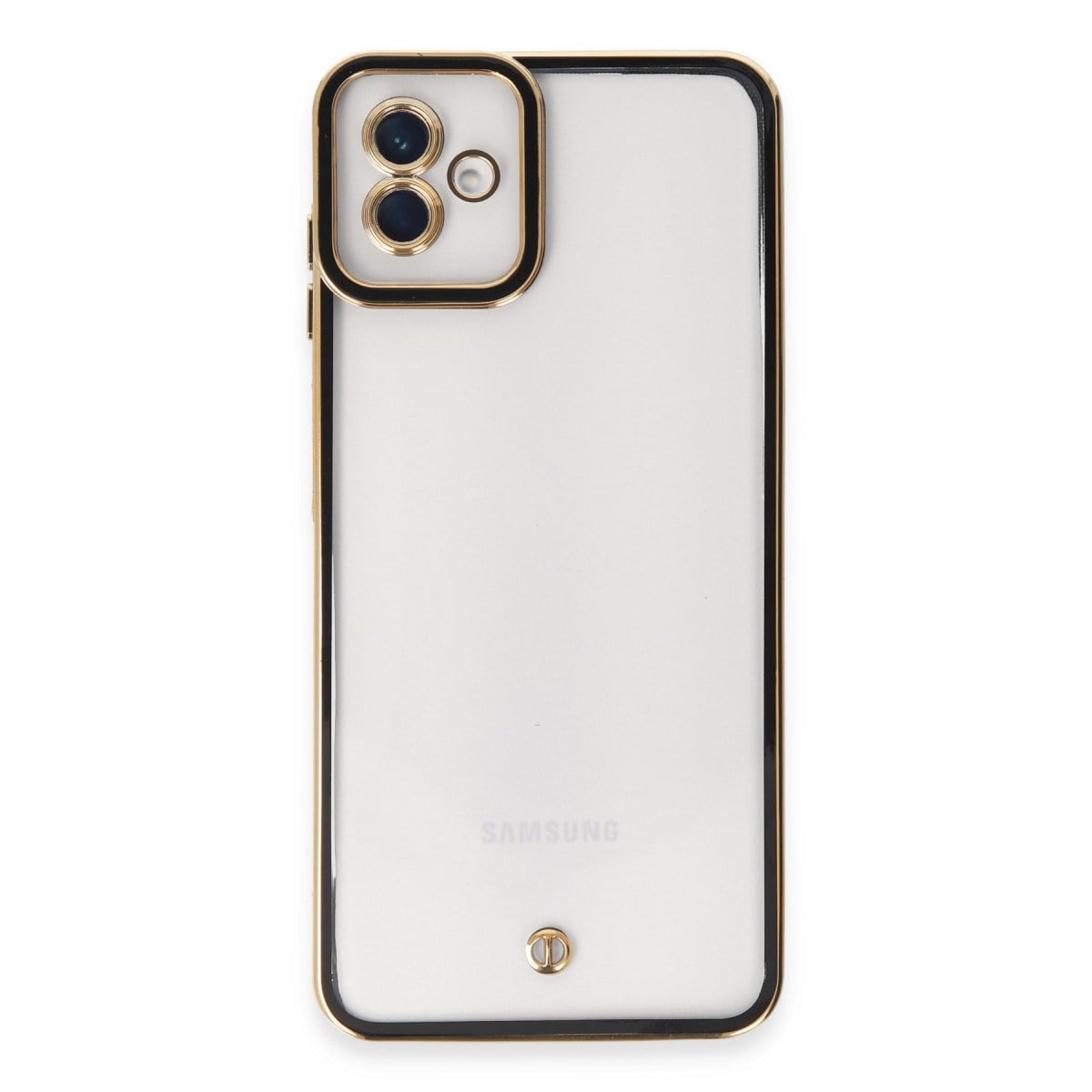 Galaxy A04 Kılıf Liva Lens Silikon - Siyah