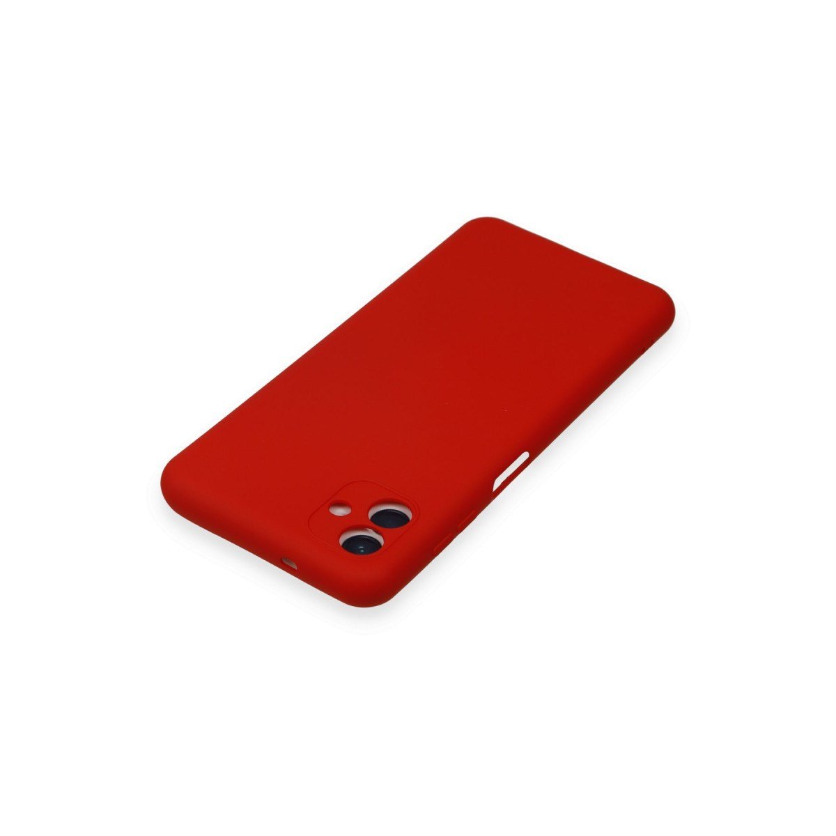 Galaxy A04 Kılıf Nano içi Kadife Silikon - Kırmızı