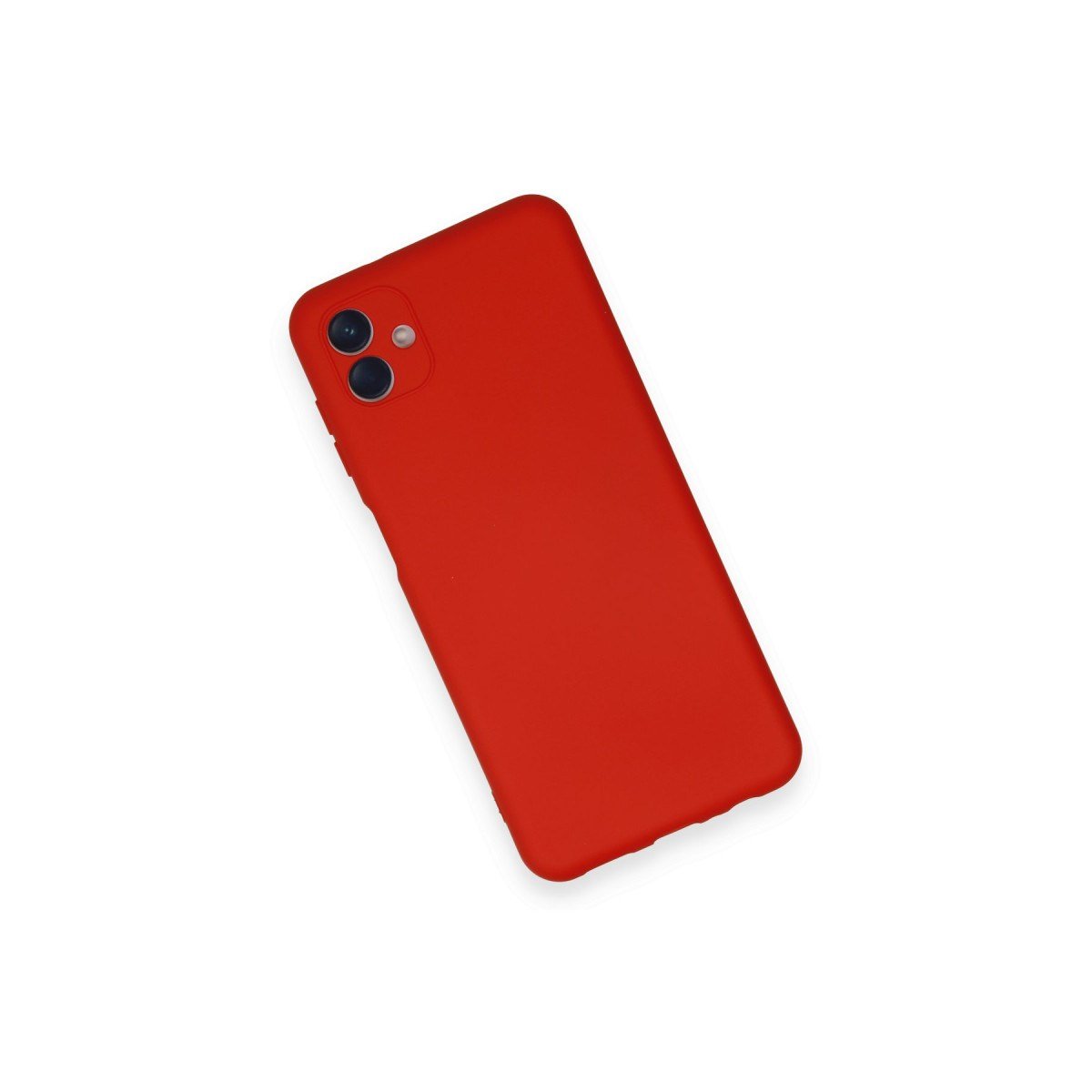 Galaxy A04 Kılıf Nano içi Kadife Silikon - Kırmızı