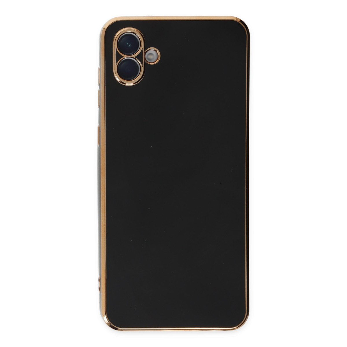 Galaxy A04 Kılıf Volet Silikon - Siyah