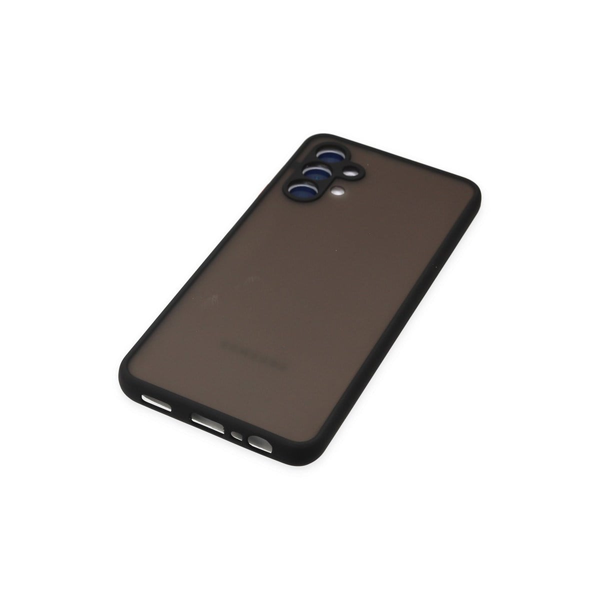Galaxy A04S Kılıf Montreal Silikon Kapak - Siyah