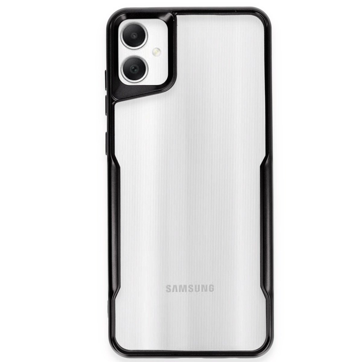 Galaxy A05 Kılıf Boyi Silikon Kapak - Siyah