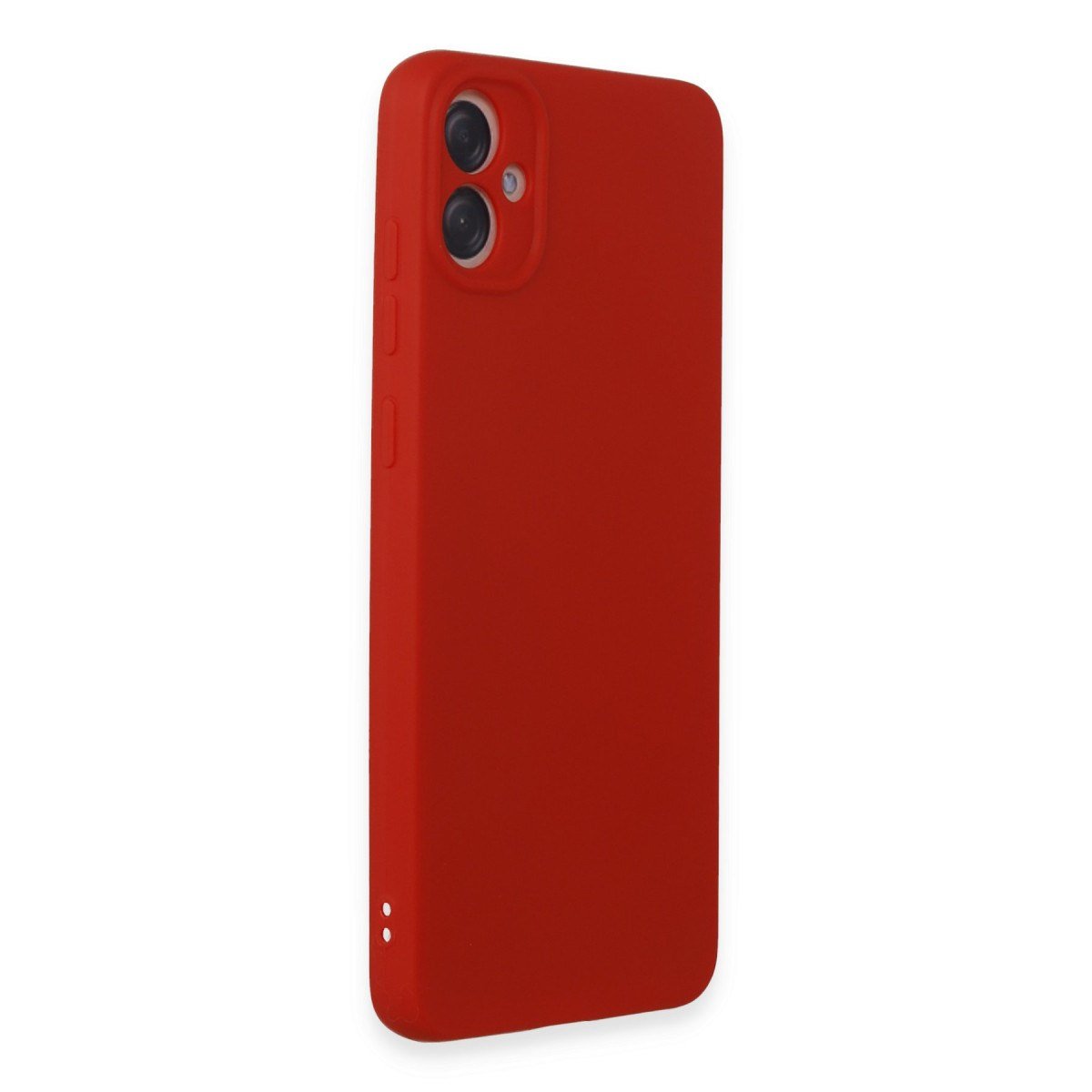 Galaxy A05 Kılıf First Silikon - Kırmızı