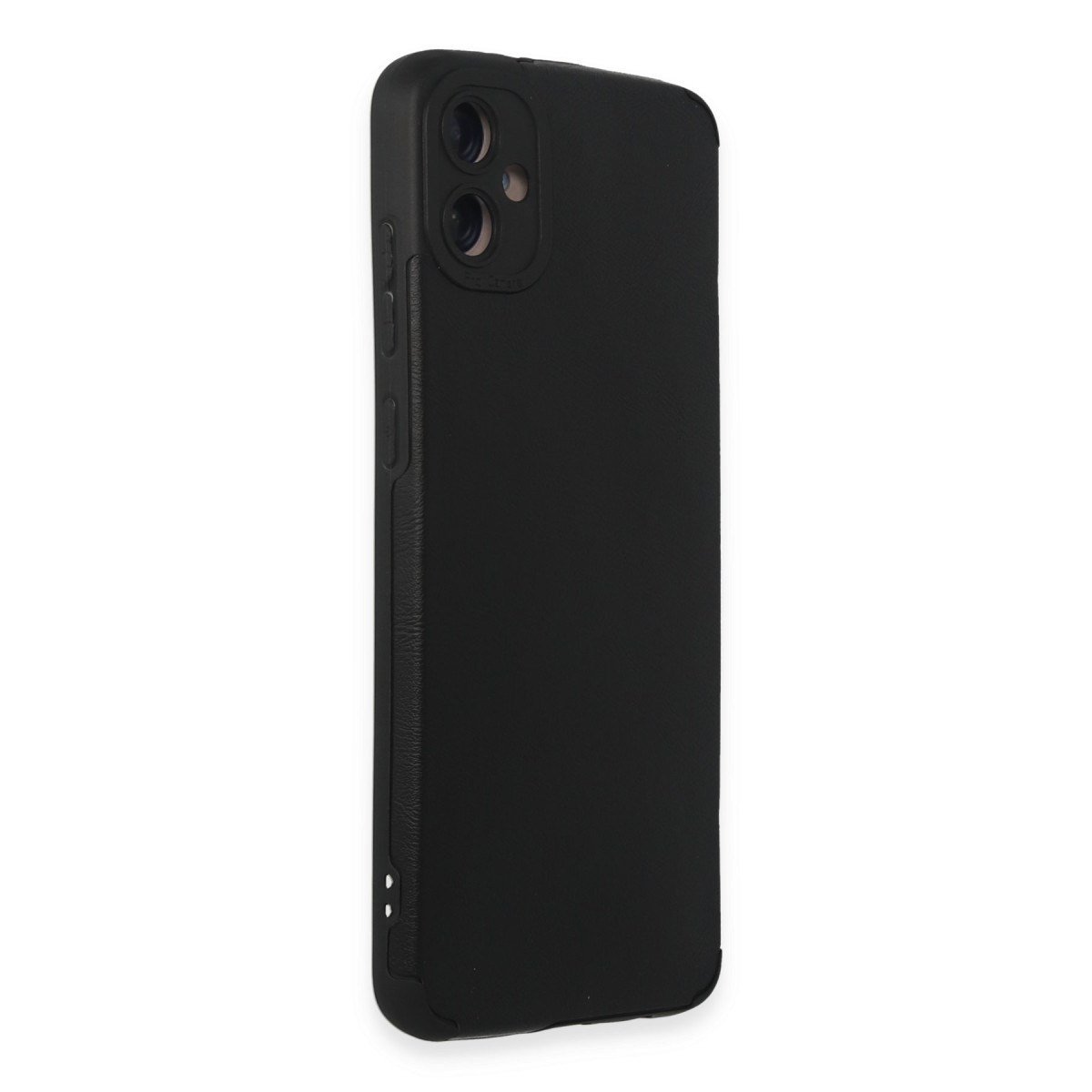 Galaxy A05 Kılıf Loop Deri Silikon - Siyah