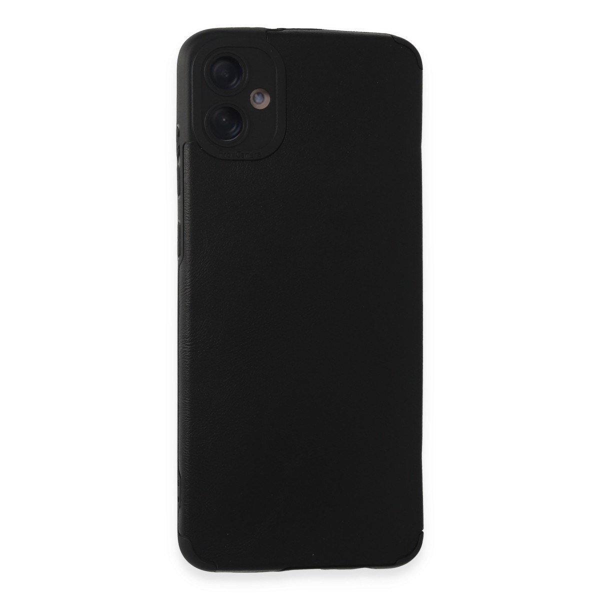 Galaxy A05 Kılıf Loop Deri Silikon - Siyah