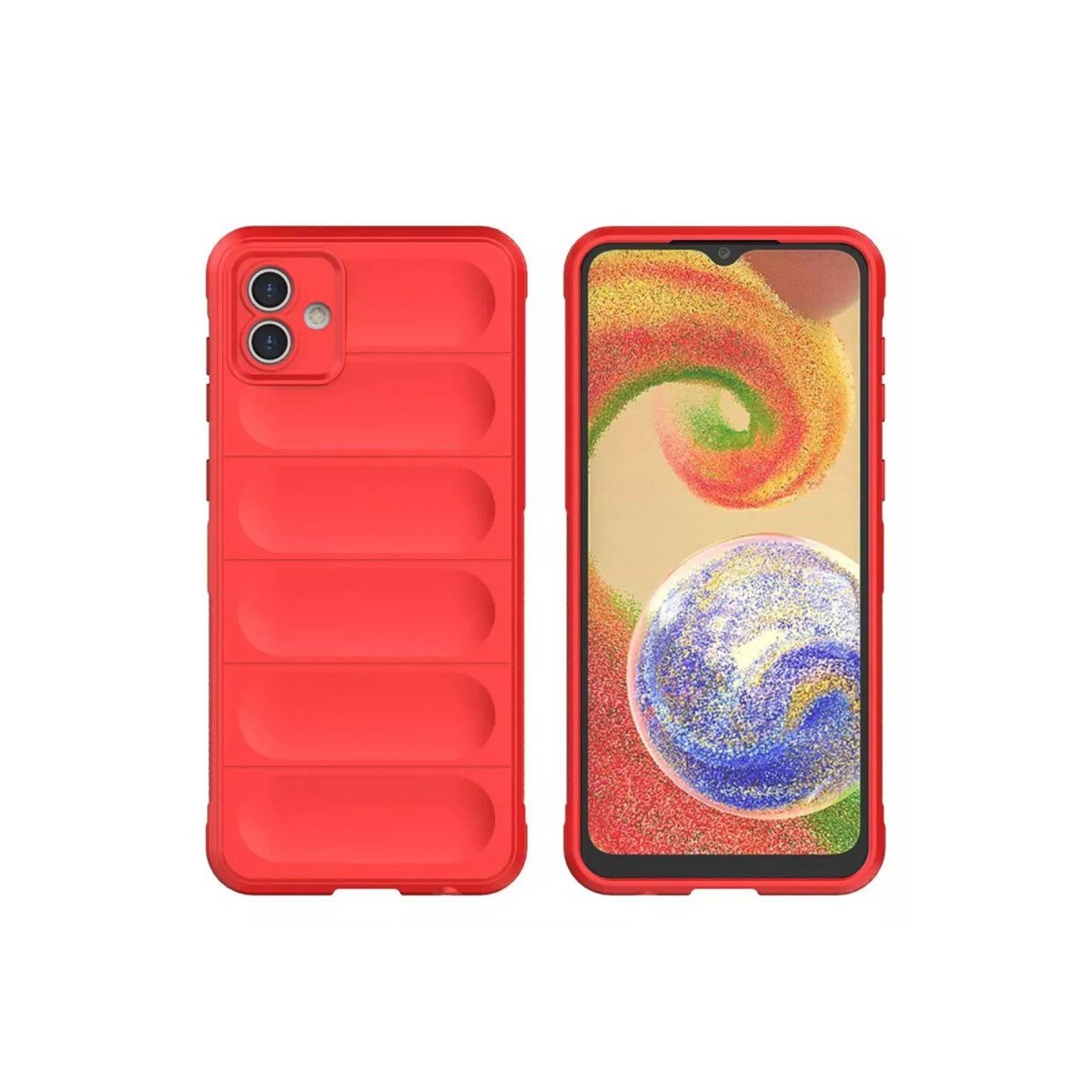 Galaxy A05 Kılıf Optimum Silikon - Kırmızı
