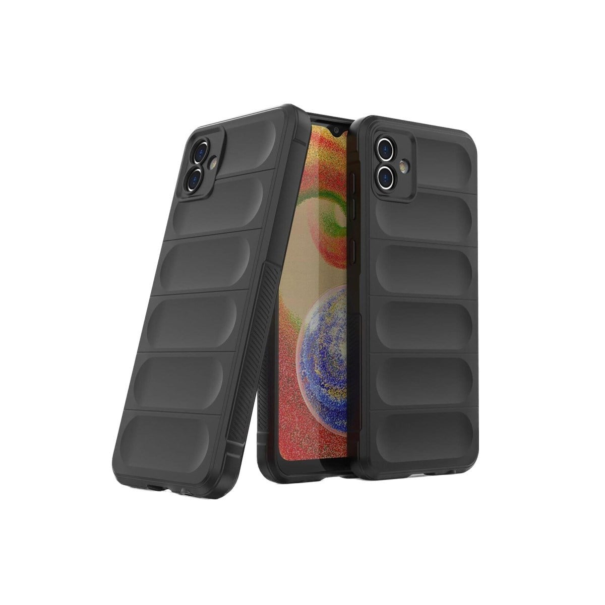 Galaxy A05 Kılıf Optimum Silikon - Siyah