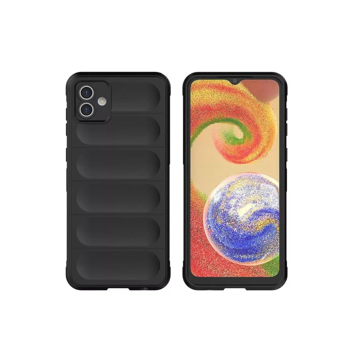 Galaxy A05 Kılıf Optimum Silikon - Siyah