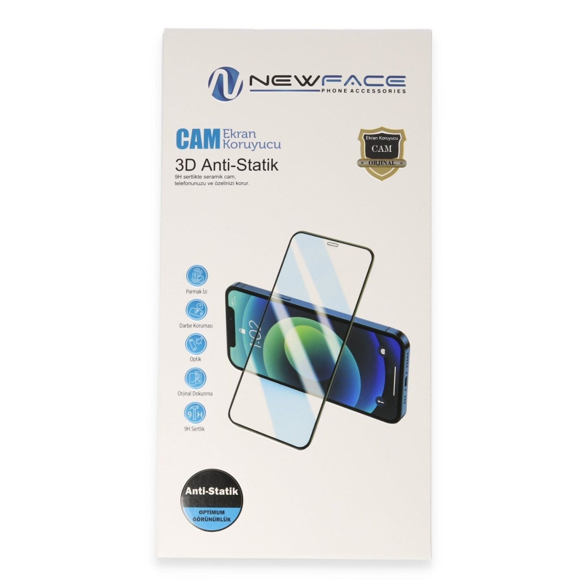 Galaxy A05S 3D Antistatik Cam Ekran Koruyucu