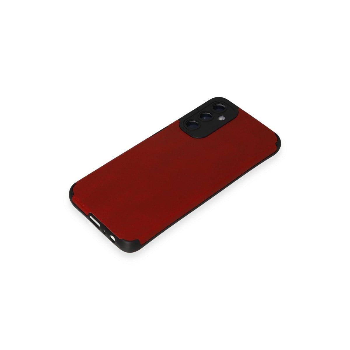 Galaxy A05S Kılıf Loop Deri Silikon - Kırmızı