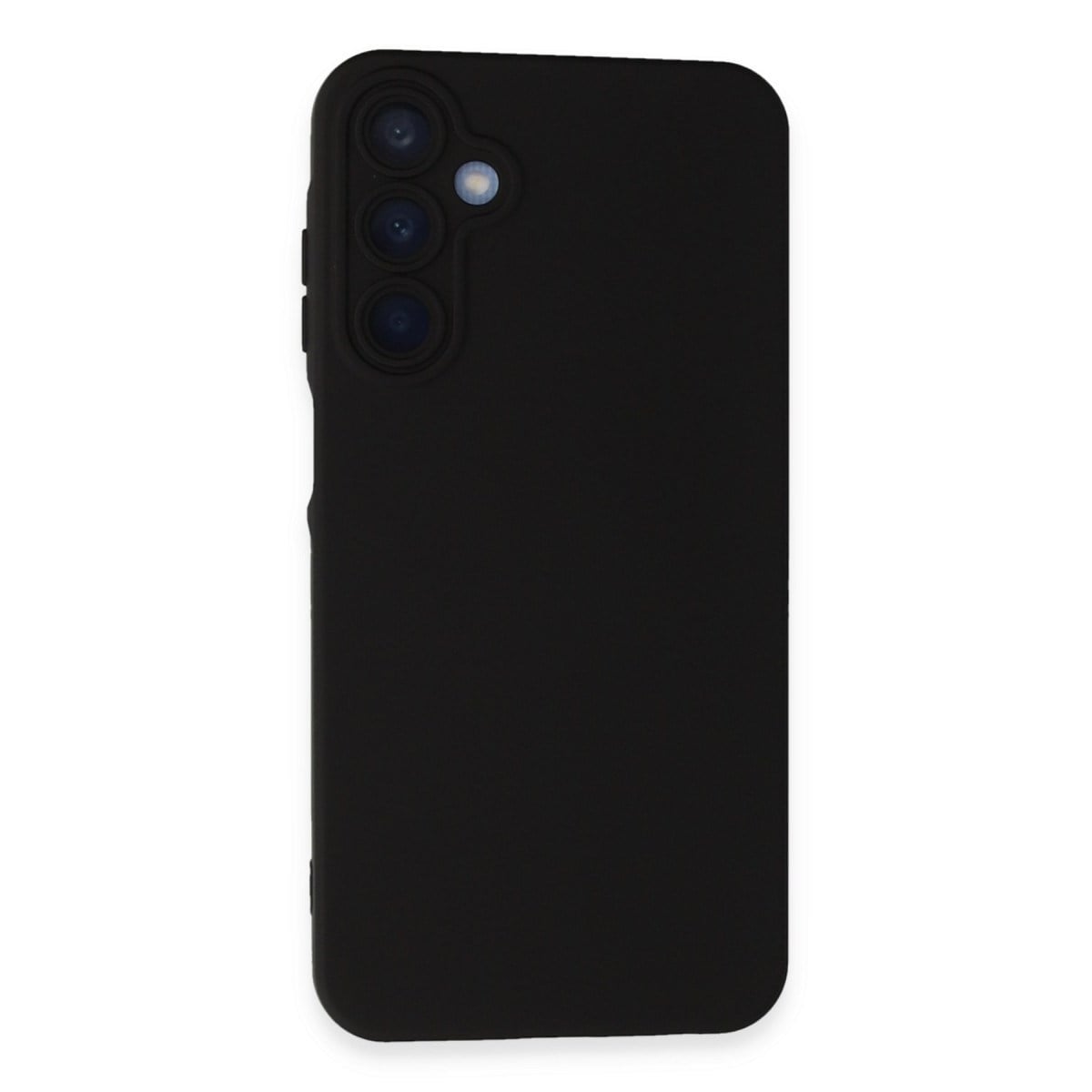 Galaxy A05S Kılıf Nano içi Kadife Silikon - Siyah