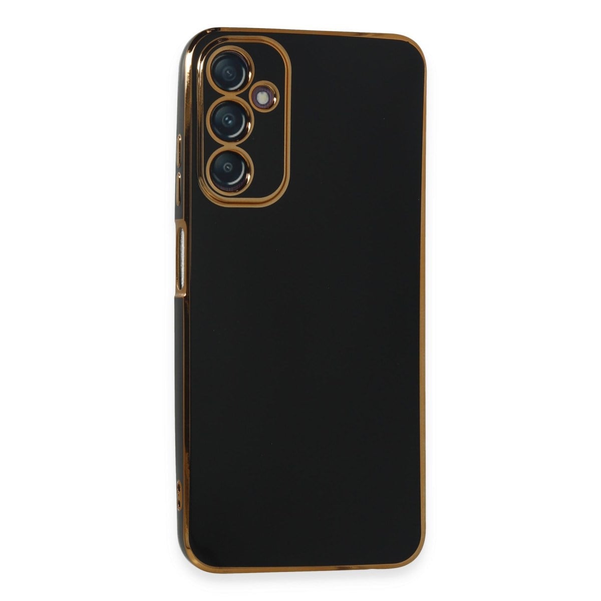 Galaxy A05S Kılıf Volet Silikon - Siyah