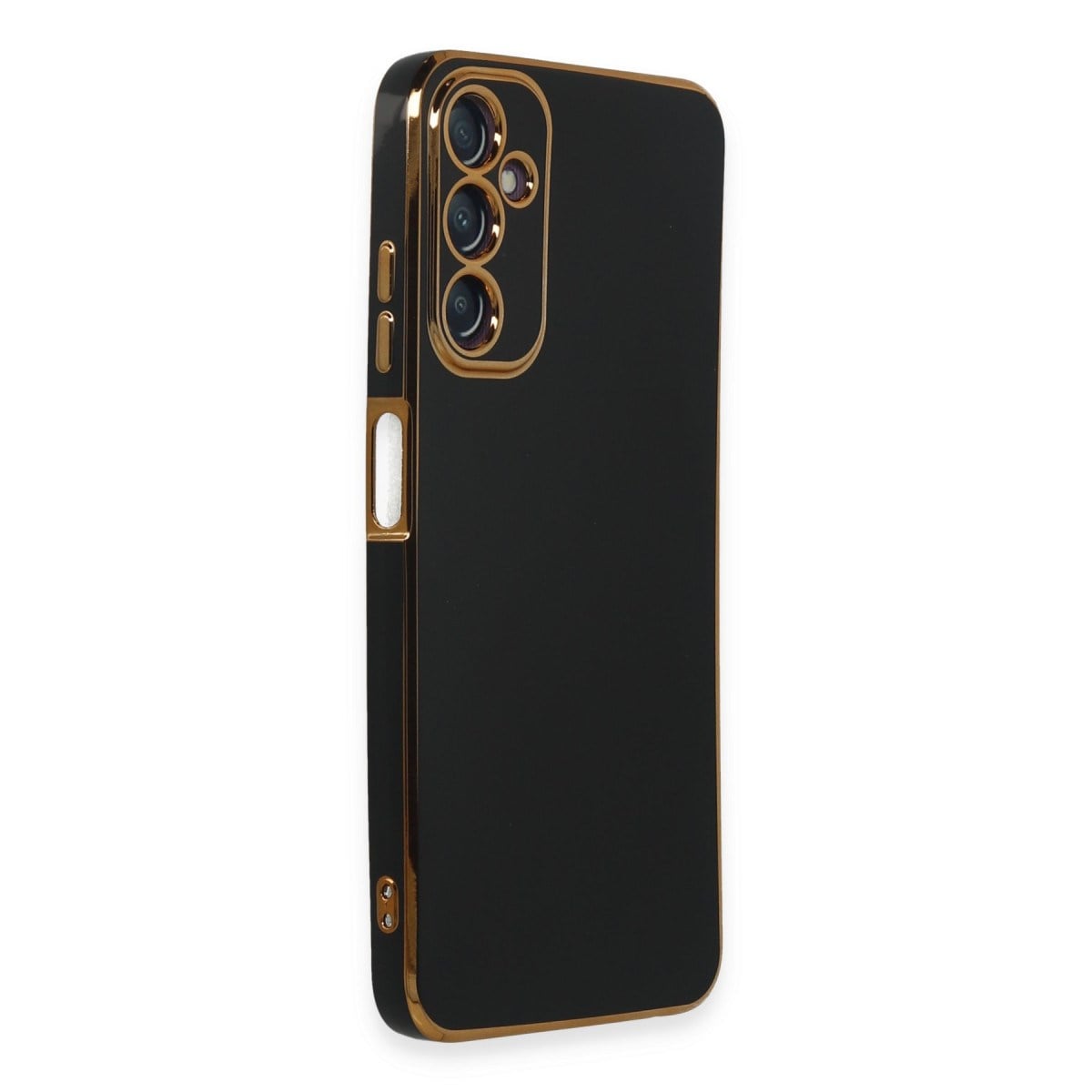 Galaxy A05S Kılıf Volet Silikon - Siyah