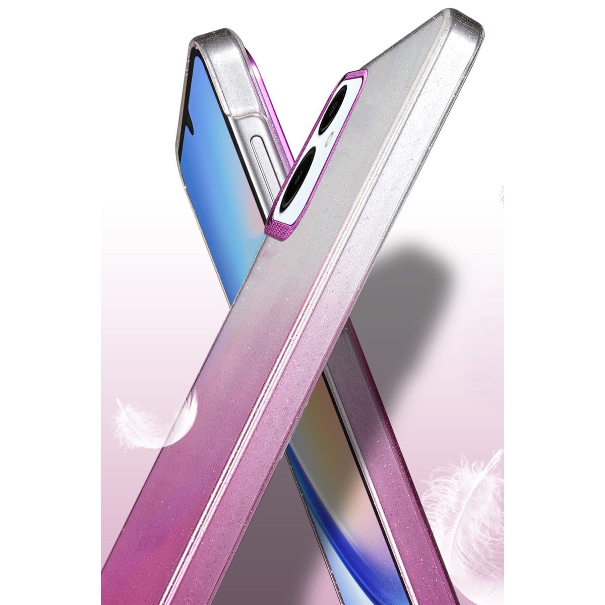 Galaxy A06 Glossy Kapak - Siyah