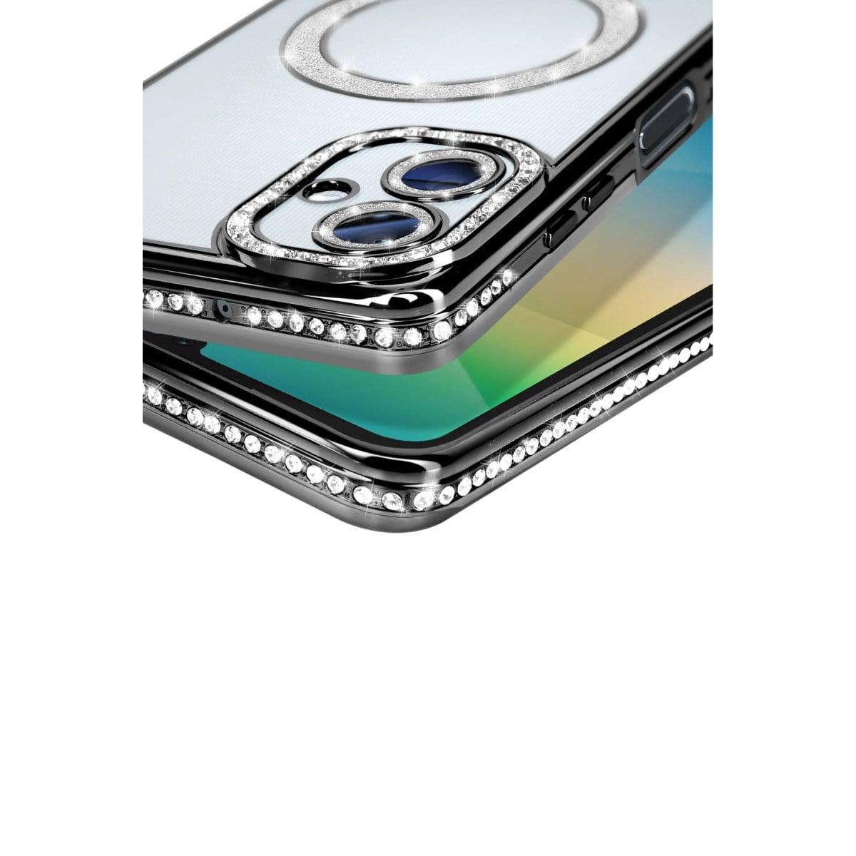 Galaxy A06 Joke Simli Magneticsafe Kılıf - Siyah