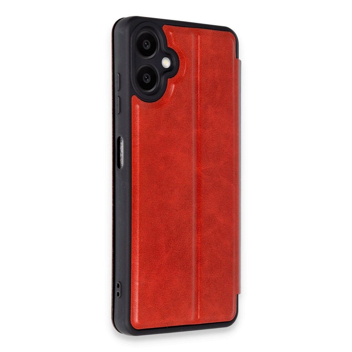 Galaxy A06 Kılıf Flip Cover - Kırmızı