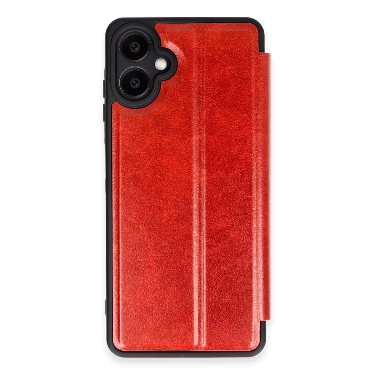 Galaxy A06 Kılıf Flip Cover - Kırmızı