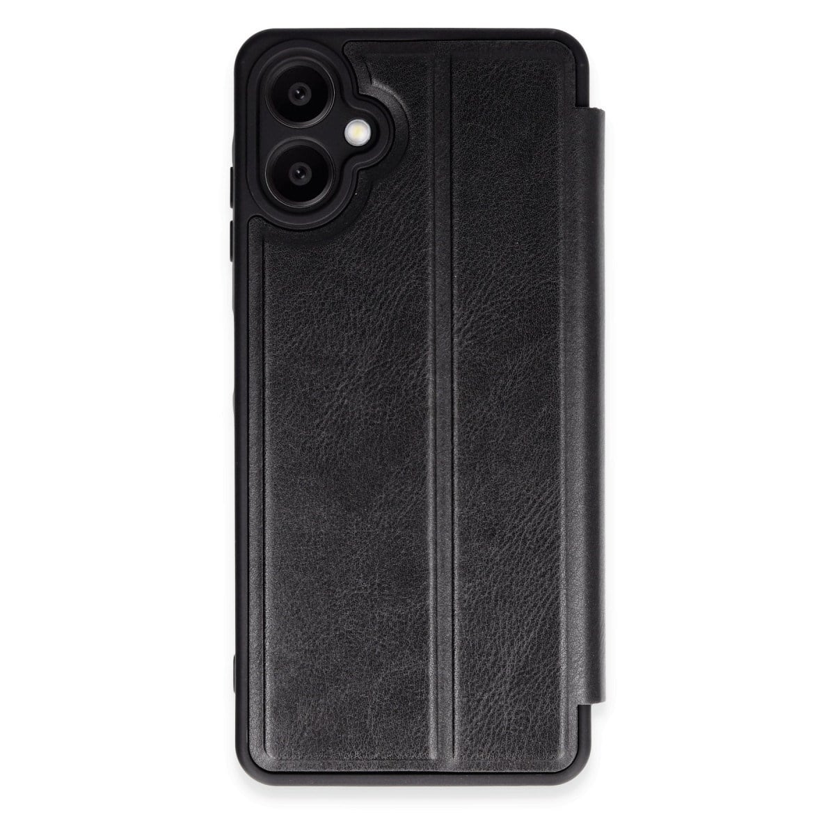 Galaxy A06 Kılıf Flip Cover - Siyah