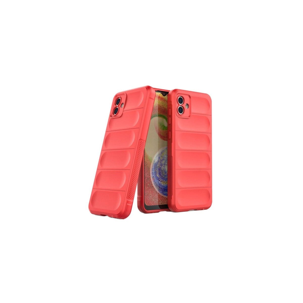 Galaxy A06 Kılıf Optimum Silikon - Kırmızı
