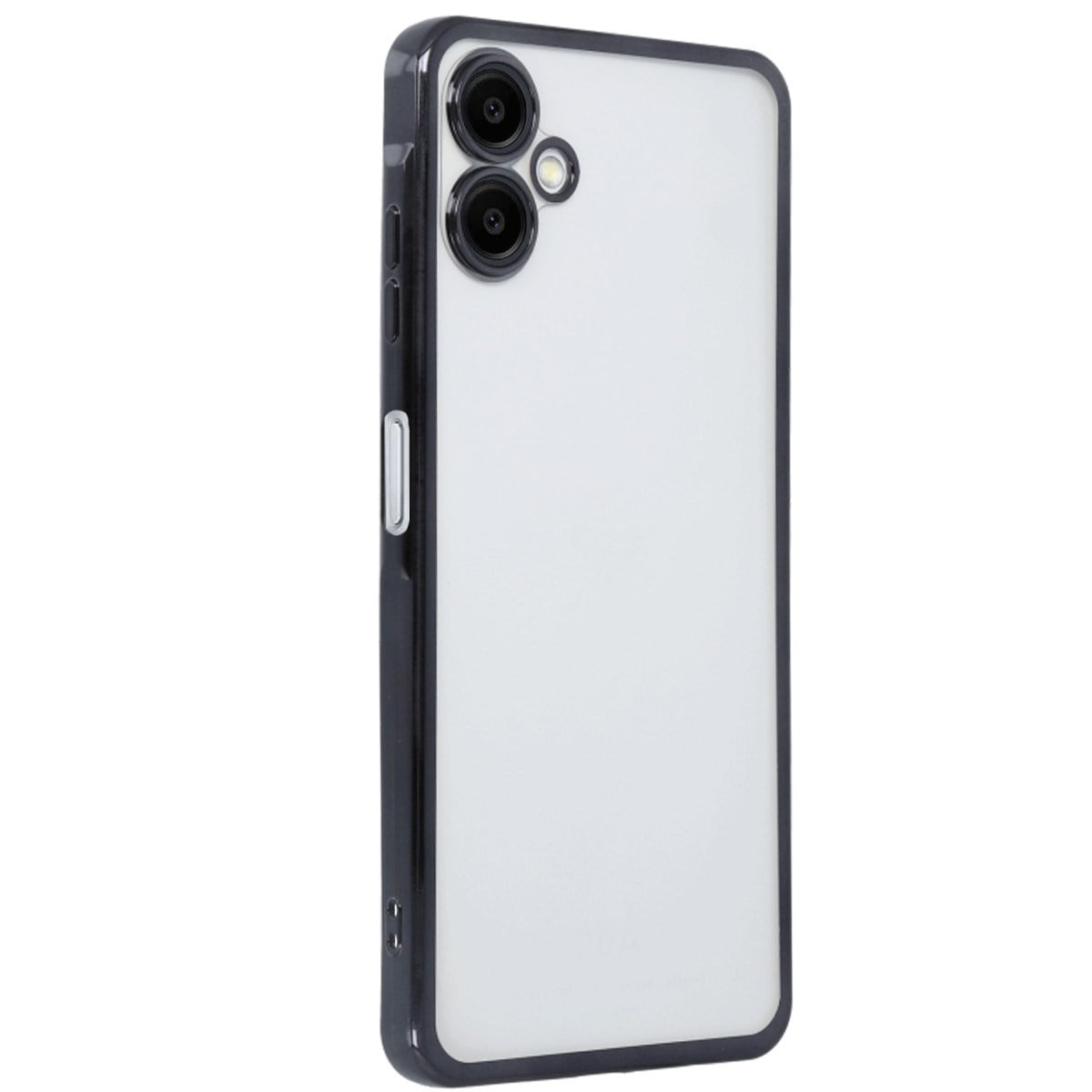 Galaxy A06 Kılıf Razer Lensli Silikon - Siyah
