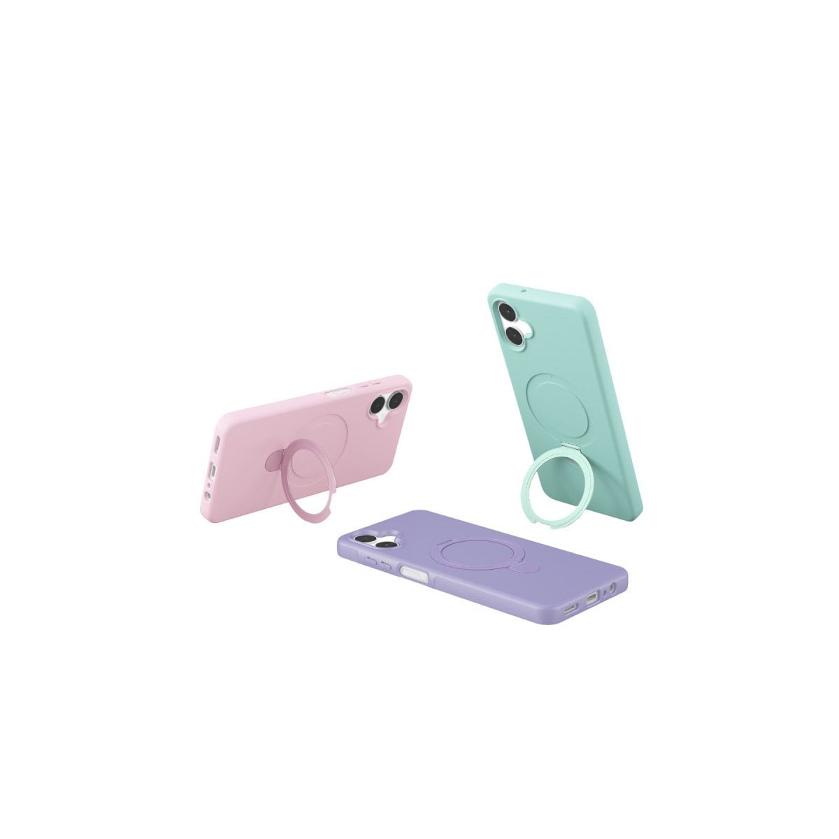 Galaxy A06 Regal Magsafe Standlı Kapak - Siyah