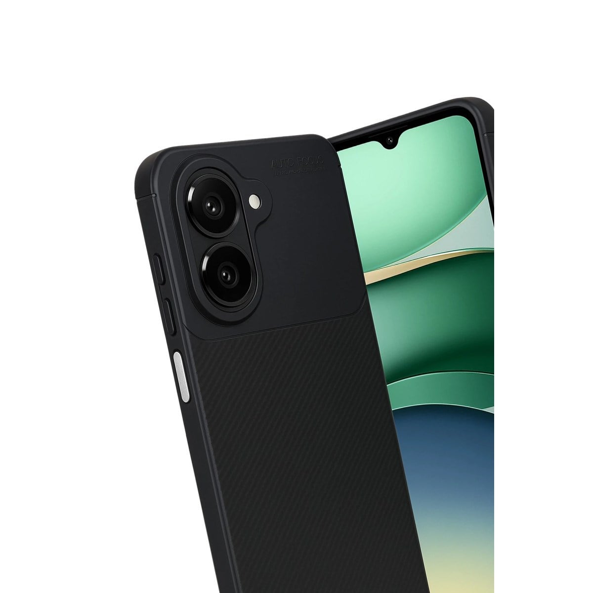 Galaxy A07 4G Auto Focus Karbon Kapak - Siyah